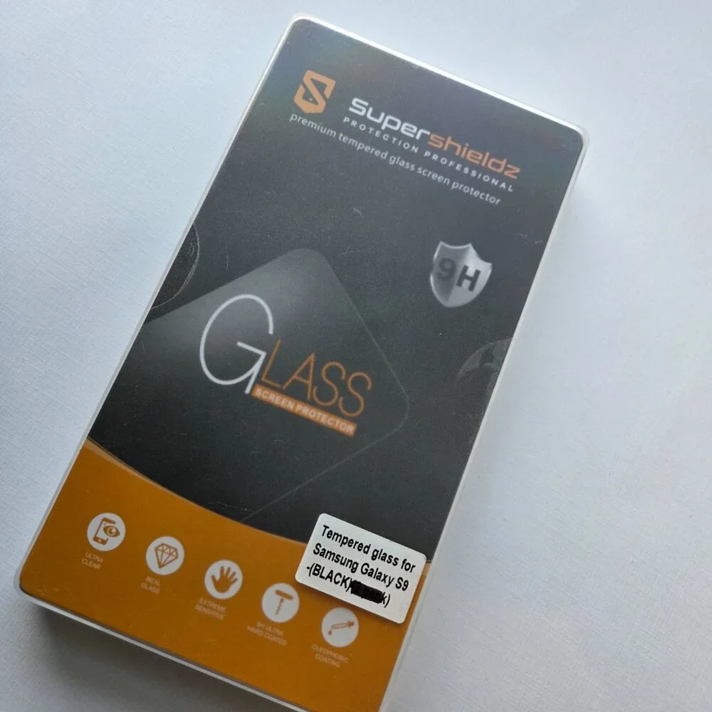 Supershieldz Galaxy S9 Single Glass Screen Protector